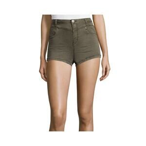 Vanilla Star Brown Denim Shorts Women’s